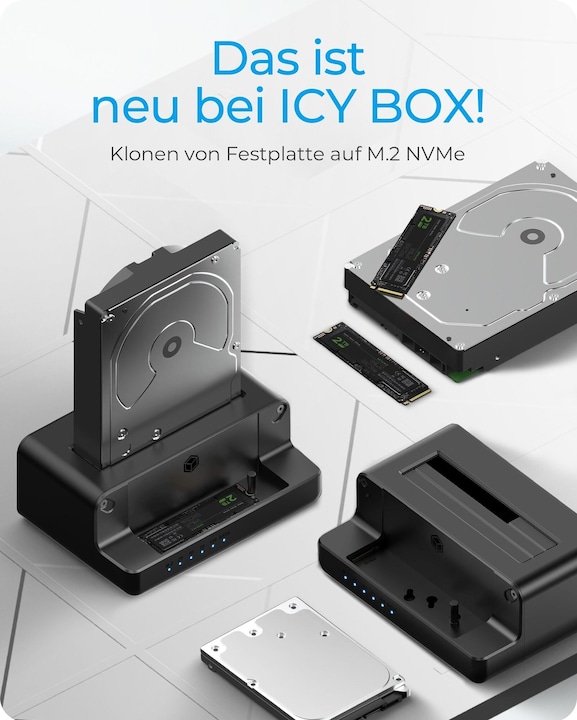 Immagine prodotto Icy Box IB-2914MSCL-C31 (2.5", M.2 2242, M.2 2260)