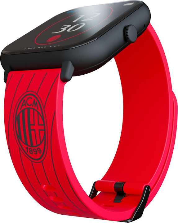 Produktbild Techmade Smartwatch AC MILAN con Cinturino pattern Red Devil - MIL1 (TM-SWFOOT-MIL1)