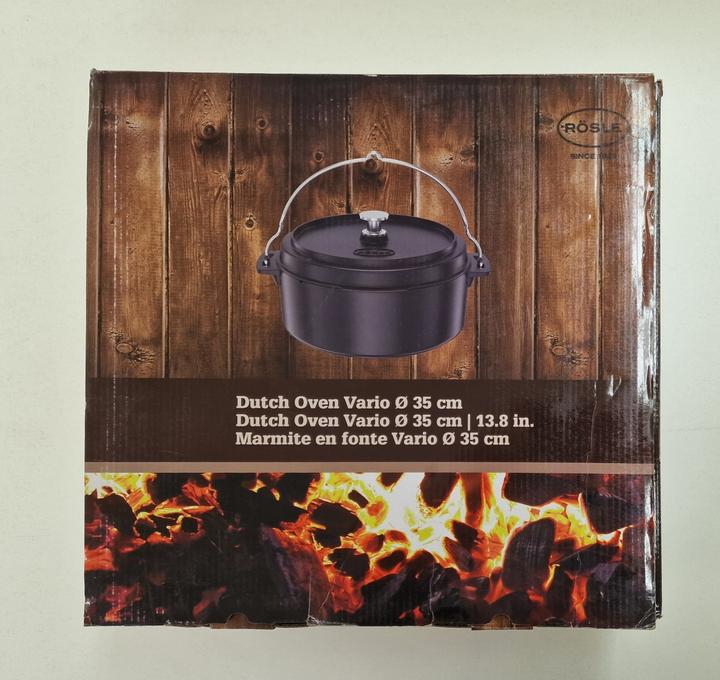 Actual product image Rösle RösleBBQ 25425 Dutch Oven Ø 35 cm Vario