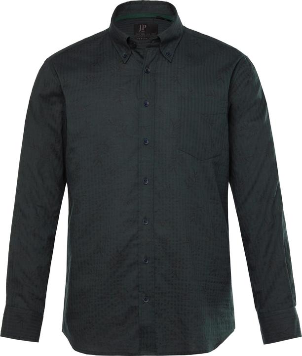 Produktbild JP1880 JP 1880 Hemd, Langarm, Alloverprint, Buttondown-Kragen, Modern Fit (8XL)