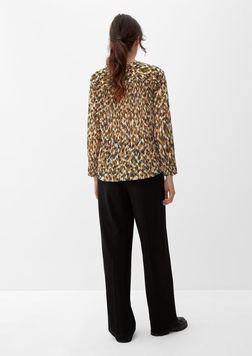 Actual product image s.Oliver Bluse Bluse mit Allovermuster (40)