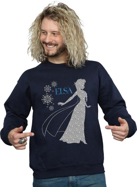 Produktbild Disney Frozen Elsa Christmas Silhouette Sweatshirt (L)