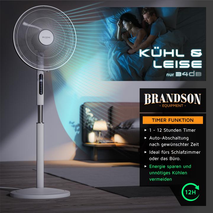 Actual product image Brandson Pedestal fan (59 dB)