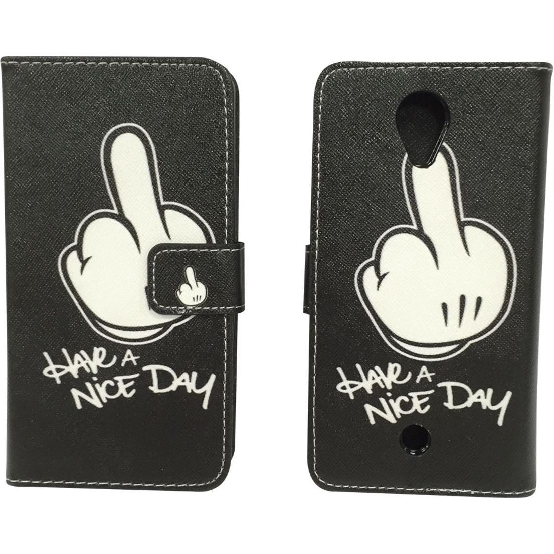 Thumbnail - König Design Schutz Handy Hülle für Wiko U Feel Case Cover Tasche Wallet Etui Handyhülle Neu (Wiko U Feel), Smartphone H...