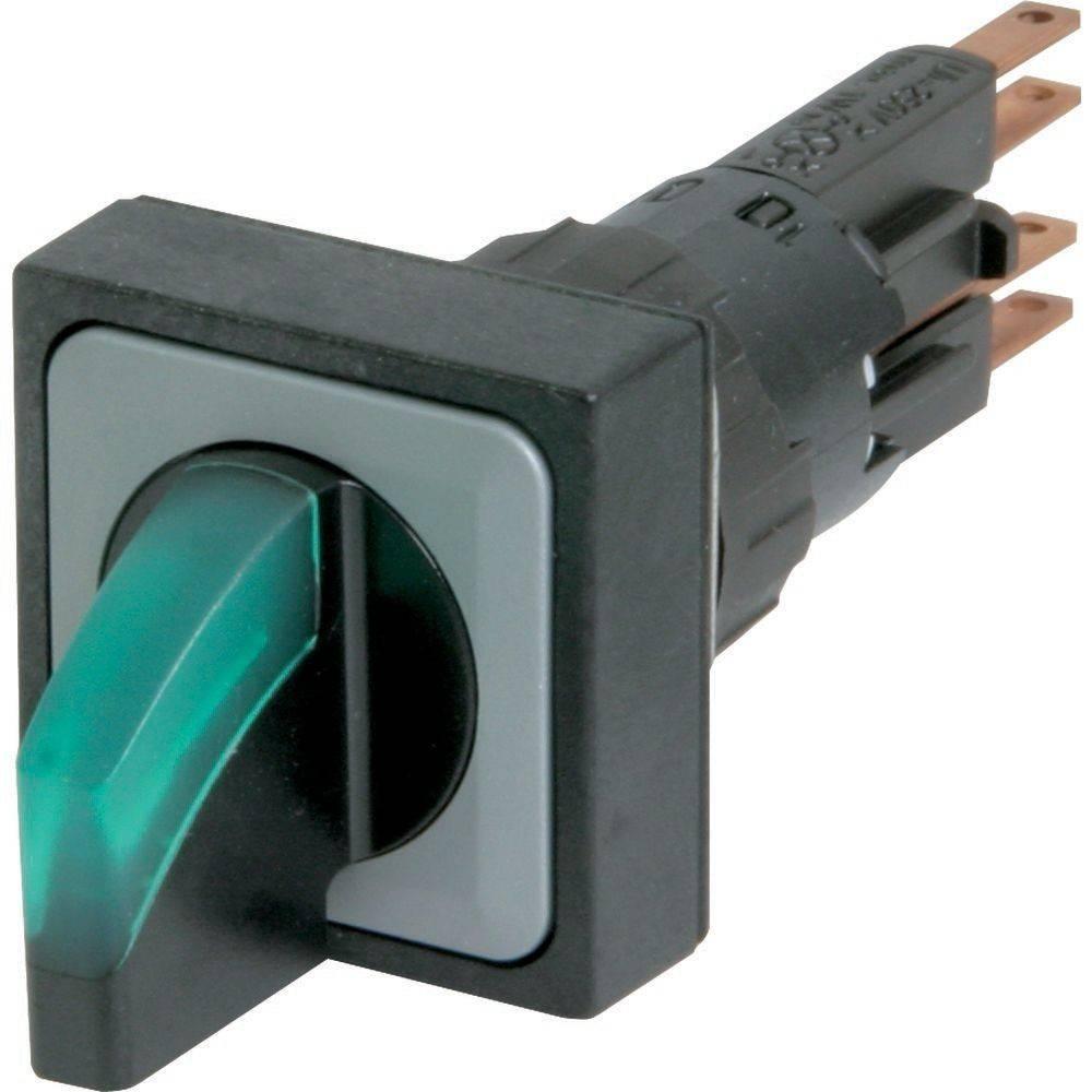 Eaton Wahltaste Grün 2 x 45 ° Q25LWK3-GN 1 St., Taster + Schalter, Grün