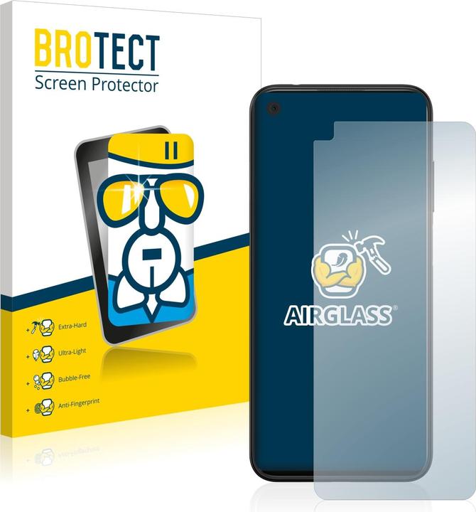 Produktbild BROTECT AirGlass Panzerglasfolie (1 Stück, HTC Desire 22 Pro)