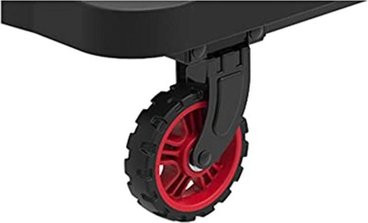 Image du produit pavo Chariot à plate-forme, plate-forme en plastique, capacité de charge : 150 kg (150 kg)