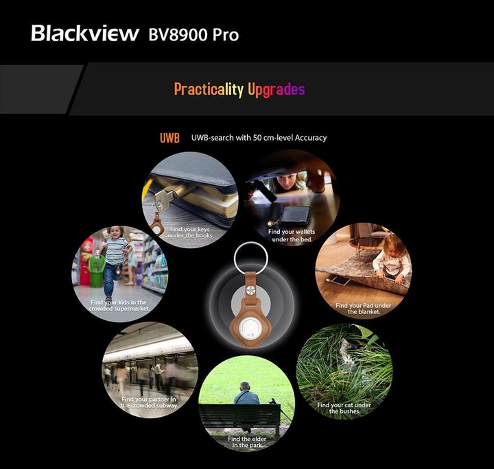 Produktbild Blackview BV8900 (256 GB, Orange, 6.50", Dual SIM, 64 Mpx, 4G)