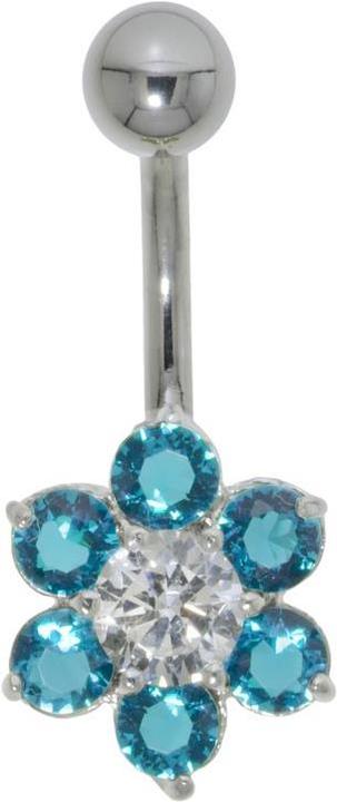 Immagine prodotto Bijouteria Piercing ventre (Acciaio inossidabile, Argento 925, Zirconia)