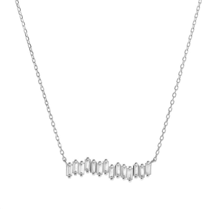 Image du produit Again Jewelry Beau collier en argent avec zircons clairs AJNA0012