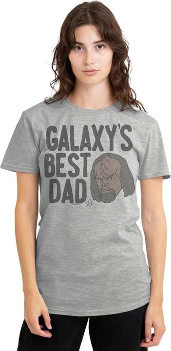 Produktbild Galaxy's Best Dad TShirt meliert (M)
