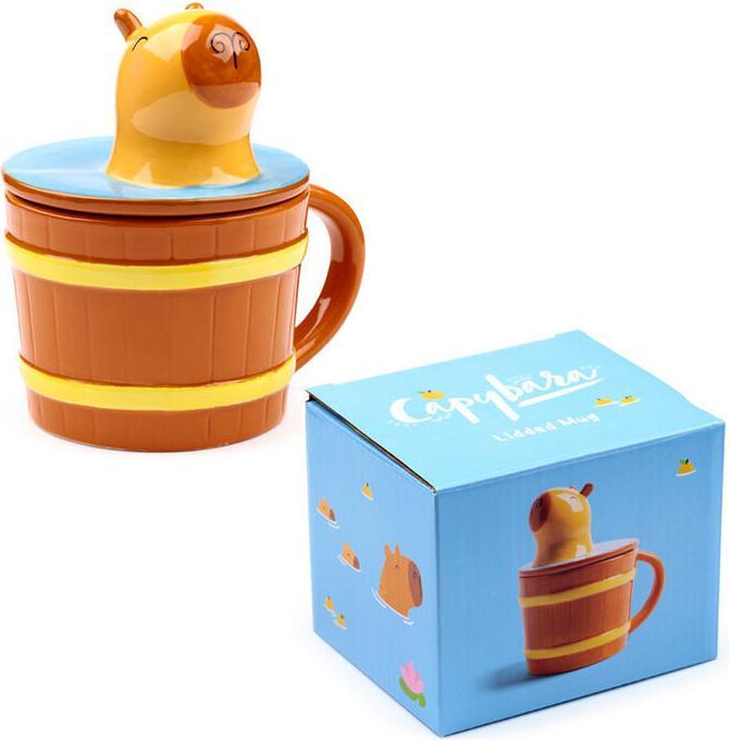 Produktbild Puckator Capybara Mug With lid (350 ml)