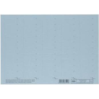 Elba, Mappe, Beschrif.schild vertic 58x18mm (58 x 18 mm, 1 x)