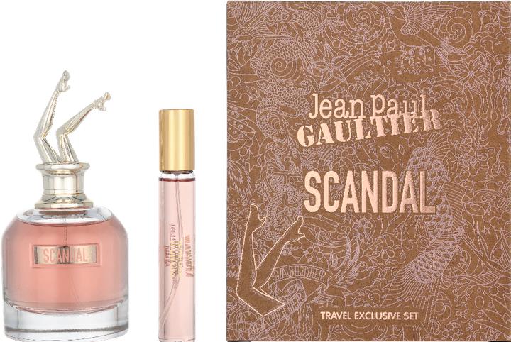 Actual product image Gaultier Scandal Edp Sp 80 ml + Mini 20 ml Set (Perfume set)