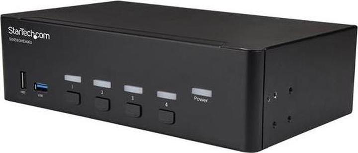 Productafbeelding StarTech KVM Switch HDMI 4 Port - 4K 30 Hz - KVM Extender voor HDMI - KVM HDMI Switcher