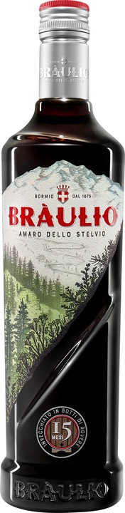 Actual product image Braulio Amaro Alpino di Bormio (18 years, 21 %, Italy, 1 x 70 cl, Bitter liqueurs)