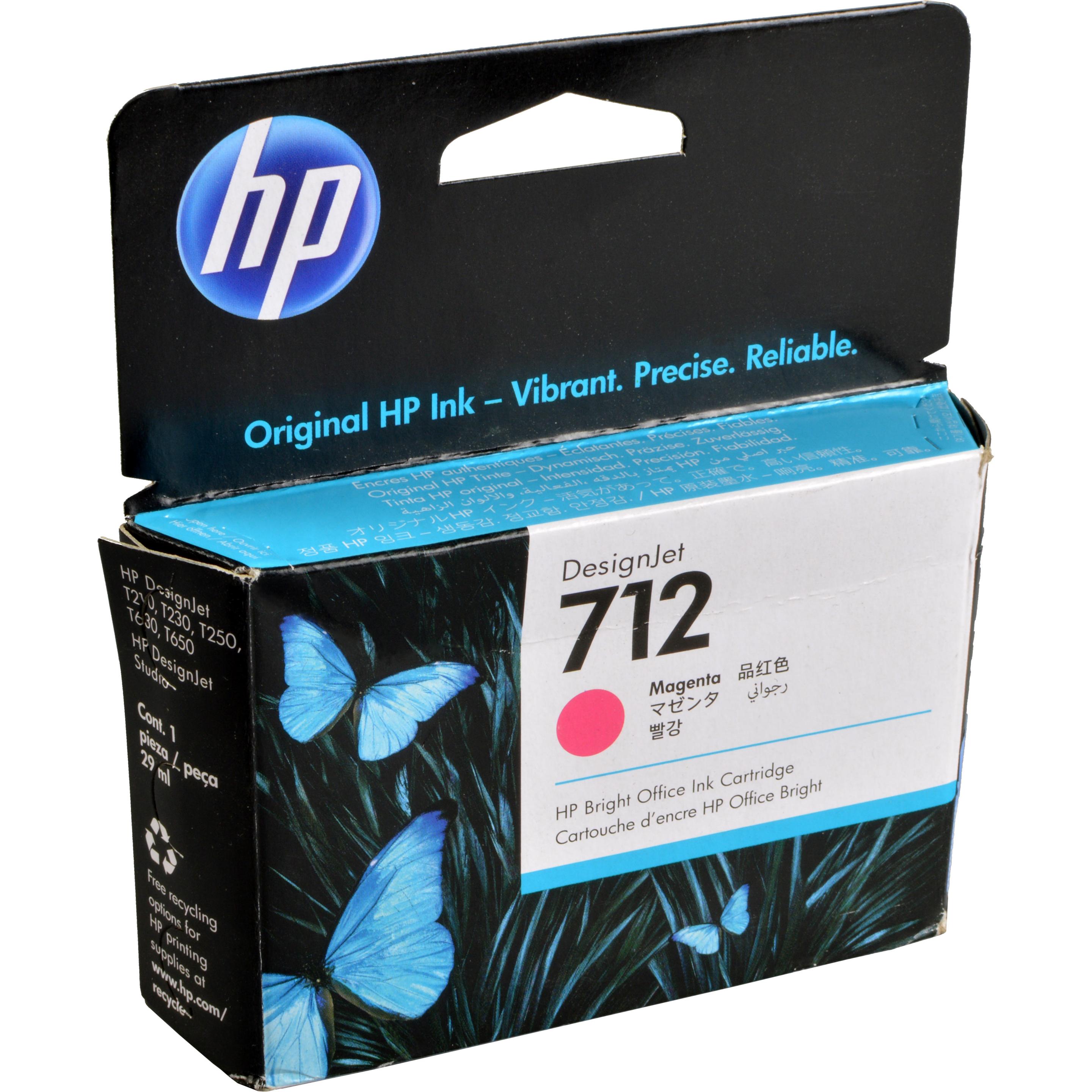 HP, Druckerpatrone, 712 (M)
