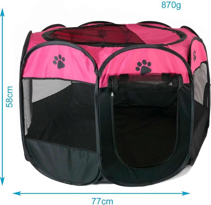 Actual product image Intirilife Pet Playpen Play Tent