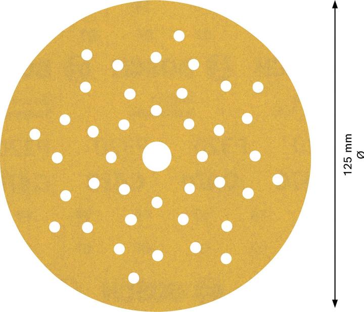 Produktbild Bosch Professional Zubehör EXPERT C470 Schleifpapier Mehrloch für Exzenterschleifer, 125 mm, G 320, 5-tlg. (320)