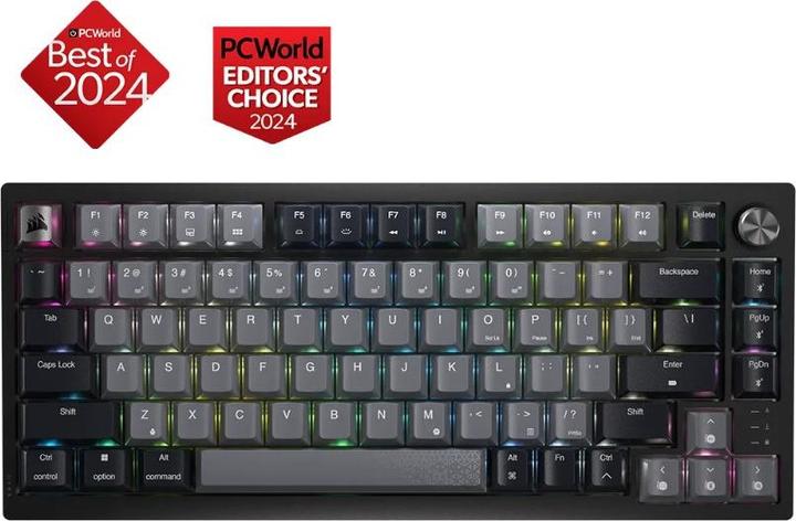 Actual product image Corsair Klaviatūra K65 Plus Belaidė mechaninė KB (Eng. Int., Wireless)