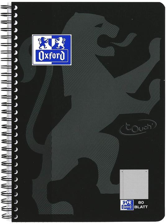 Image du produit Oxford Bloc-notes collège (B5, Quadrillé, Couverture rigide)