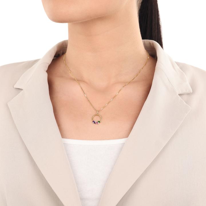 Image du produit Amor Pendentif pour femme, or 375, zirconium synth. (Or 375, 9 ct)