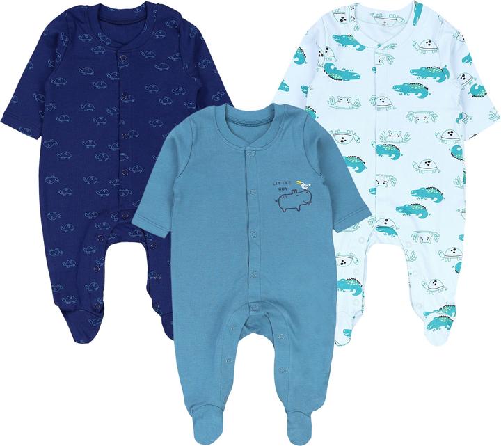 Bunt, Grün, Marineblau, Safaritiere, Weiss