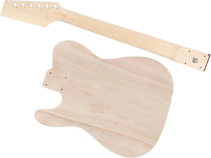 Image du produit Rocktile Kit de montage guitare électrique style TL en paulownia
