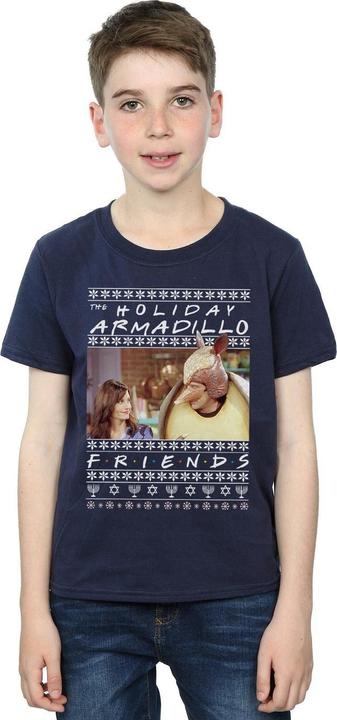 Immagine prodotto Friends Fair Isle Holiday Armadillo Maglietta Ragazzi (140, 146)