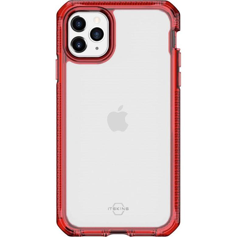 Thumbnail - Itskins Supreme Clear (Apple iPhone 11 Pro), Smartphone Hülle, Transparent, Rot