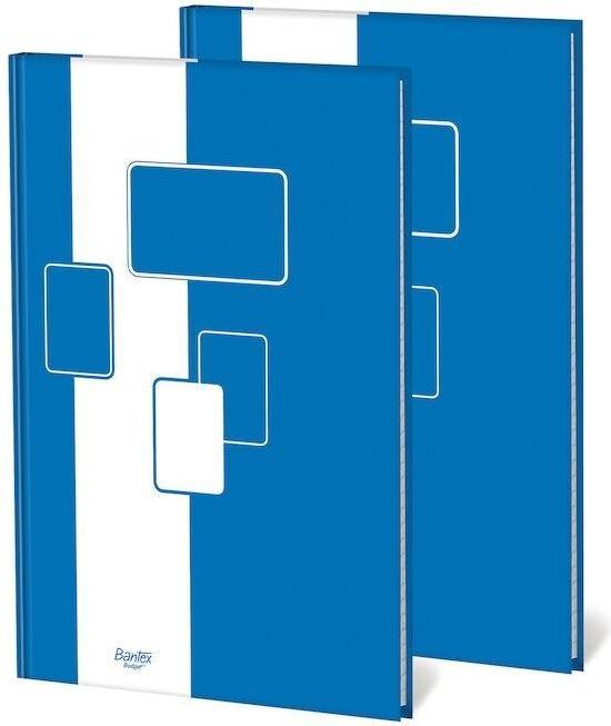 Bantex Brulion A5/96K grotelės Budget (5szt) (A5, Checked, Hardcover)