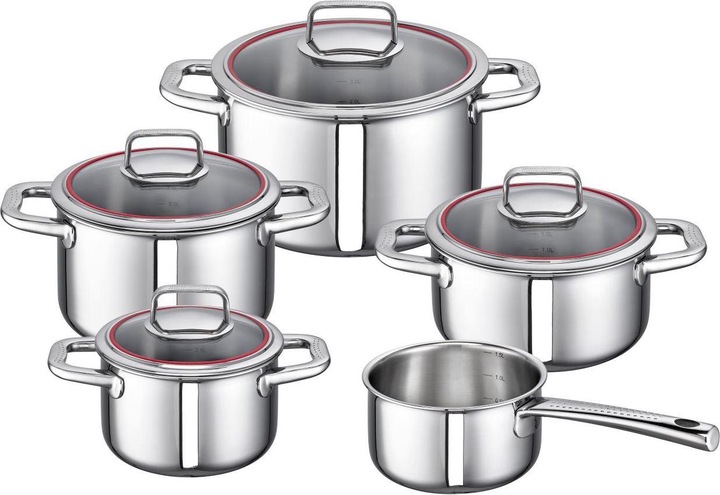 Produktbild Schulte-Ufer Schulte Ufer Edelstahl Topfset Valentina (24 cm, Pfannenset + Topfset, Edelstahl)