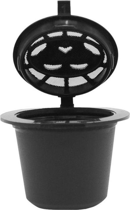 JTI Capsule di caffè riutilizzabili per macchina Nespresso (1 x Porta.)