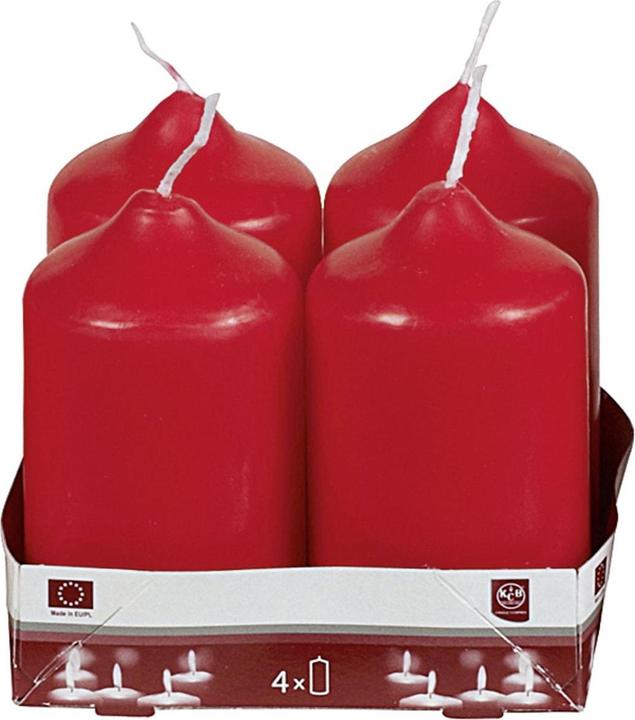 Idena Zuilkaars 9xØ5cm rood 4 pakjes (4 Pcs.)