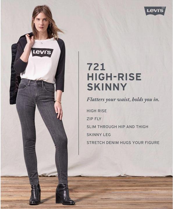 Produktbild Levis 721 Jeans High Rise Skinny blue story (W27/L30)