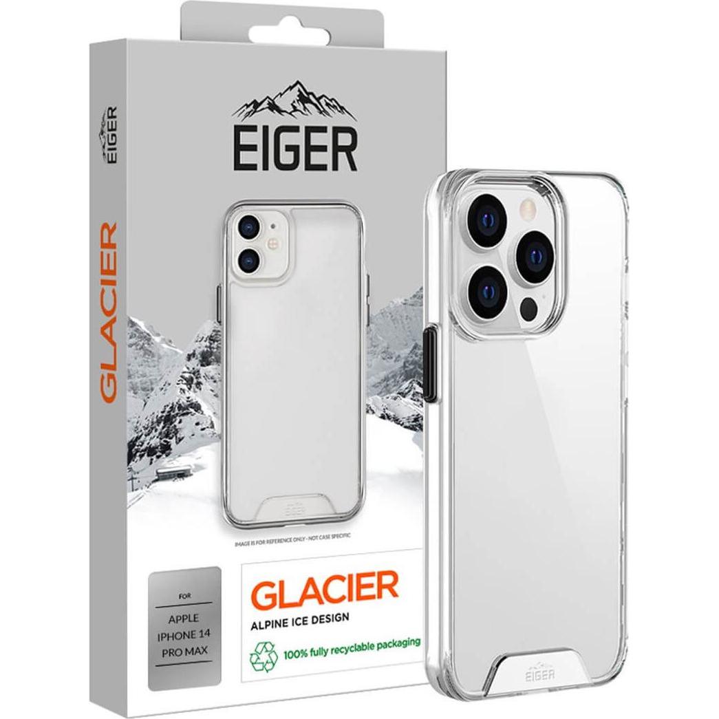 Eiger Glacier Case (Apple iPhone 14 Pro Max), Smartphone Hülle, Transparent