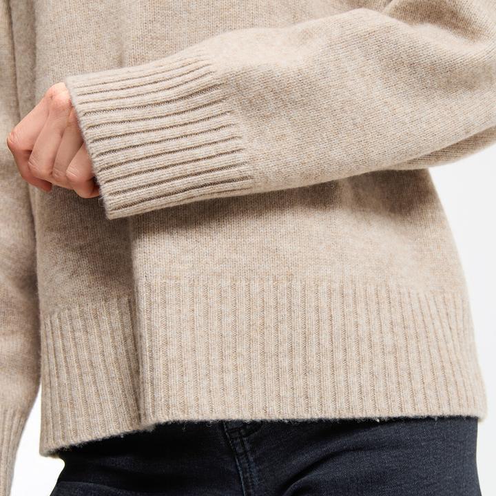 Produktbild La Redoute Collections Rollkragenpullover aus Wolle (L)
