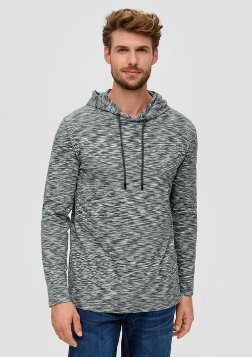 Produktbild s.Oliver T-Shirt Longsleeve mit Kapuze (S)