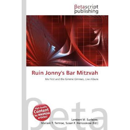 Thumbnail - Ruin Jonny's Bar Mitzvah, Fachbücher