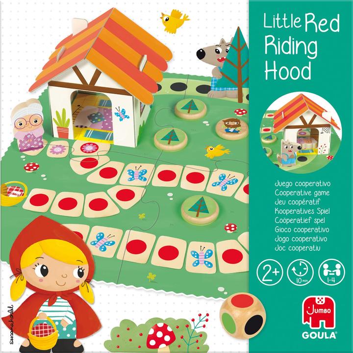 Actual product image Jumbo Goula Red Riding Hood (Catalan, Dutch, English, French, German, Italian, Portuguese, Spanish, 1 - 4 Players)