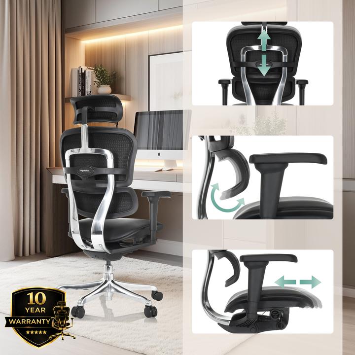 Actual product image Hjh Office Ergohuman Ultra L Gen2 (46 - 58 cm)