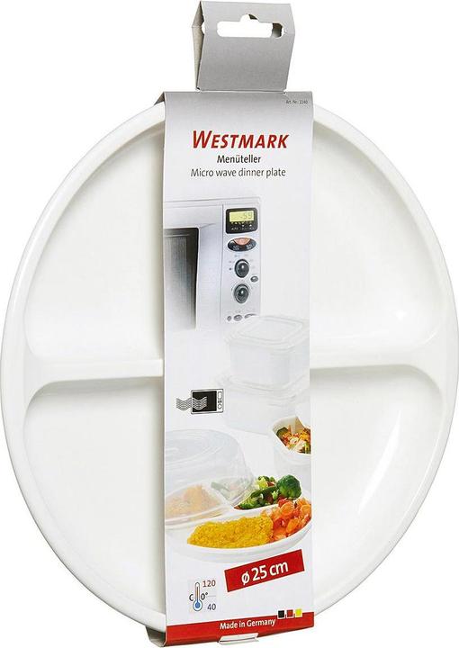 Westmark Piastra del menu a microonde (1 x, 25 cm)