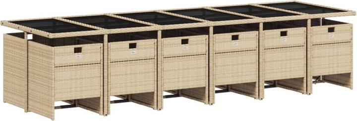 Produktbild vidaXL Garten Essgruppe (330 x 106 x 73 cm)