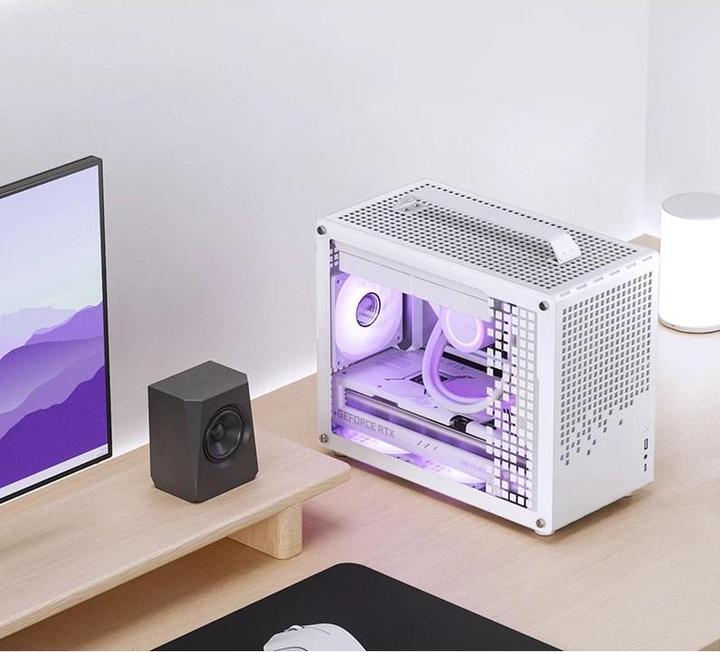 Actual product image Jonsplus MATX Handle Case Z20 (mATX, Mini-ITX)