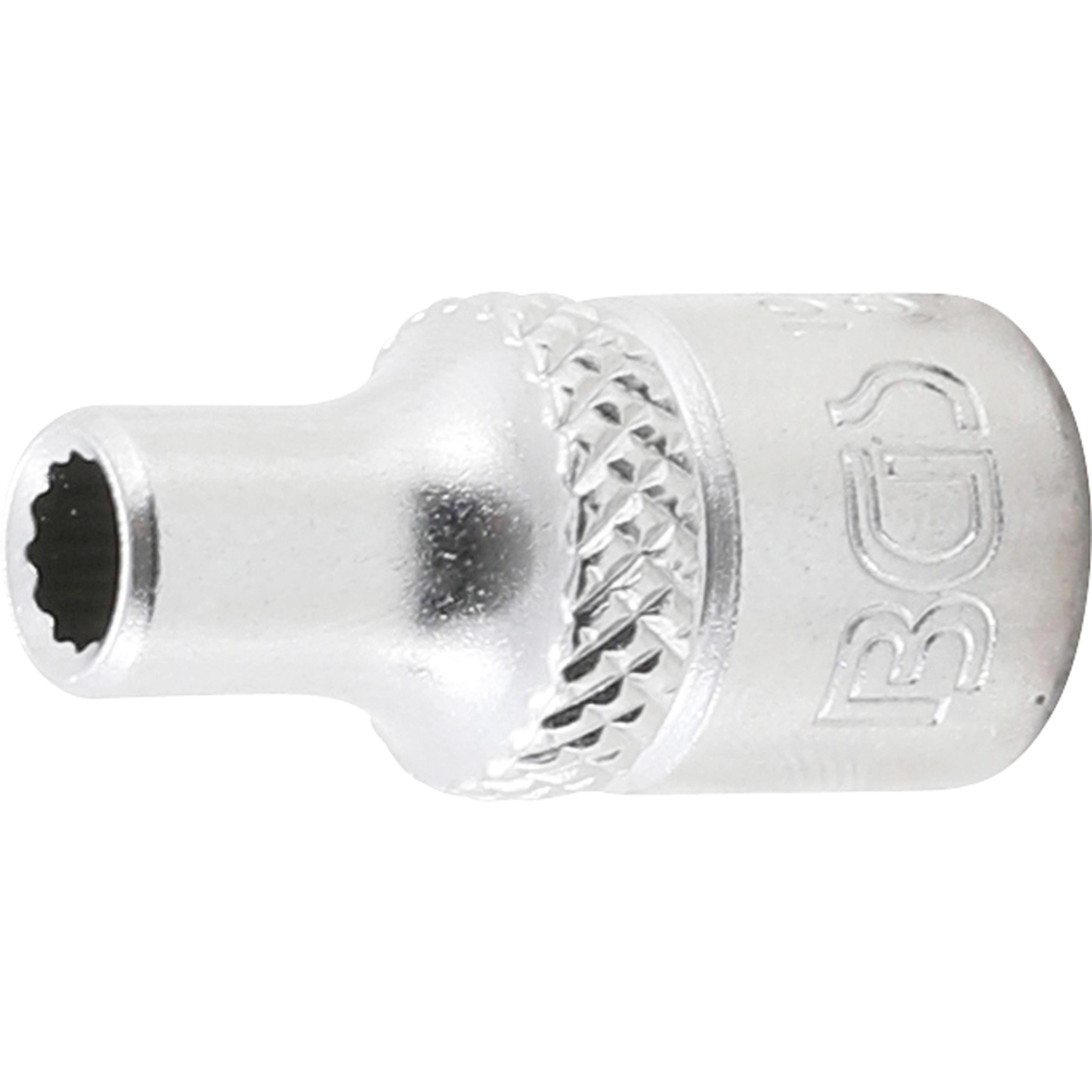 BGS, Steckschlüssel + Stecknuss, Steckschlüssel-Einsatz Zwölfkant Antrieb Innenvierkant 6,3 mm (1/4") SW 5/32" (5/32")