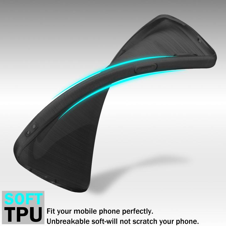 Actual product image Cadorabo Case for Apple iPhone 6 / 6S in TPU Brushed Camera Protection LM160 Style (Apple iPhone 6)