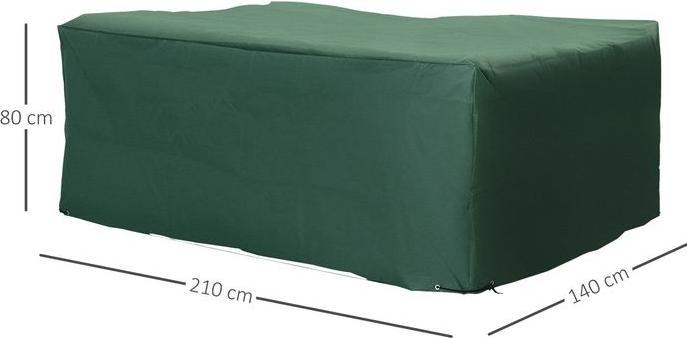 Actual product image Swisshandel24 Garden furniture cover 210x140x80cm
