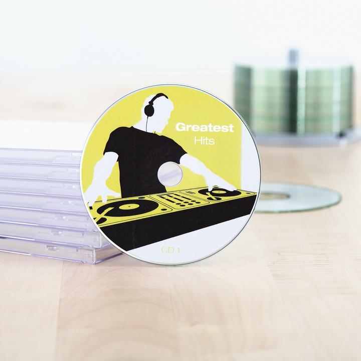 Actual product image HERMA Mini CD labels A4