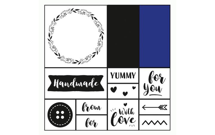 Produktbild Folia Stempelset Handmade