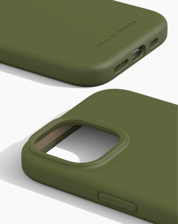 Produktbild iDeal Of Sweden Designer Magsafe Silicone Cover Khaki (Apple iPhone 13, Apple iPhone 14, Apple iPhone 15)